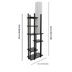 Lattiavalaisin hyllyköllä Linento Lighting Vogue, 160cm