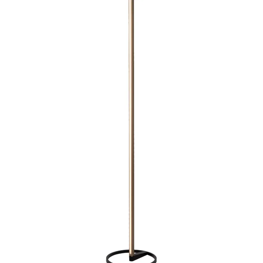 Lattiavalaisin Lucide Braga, Ø30cm, IP20, 22W, ruskea