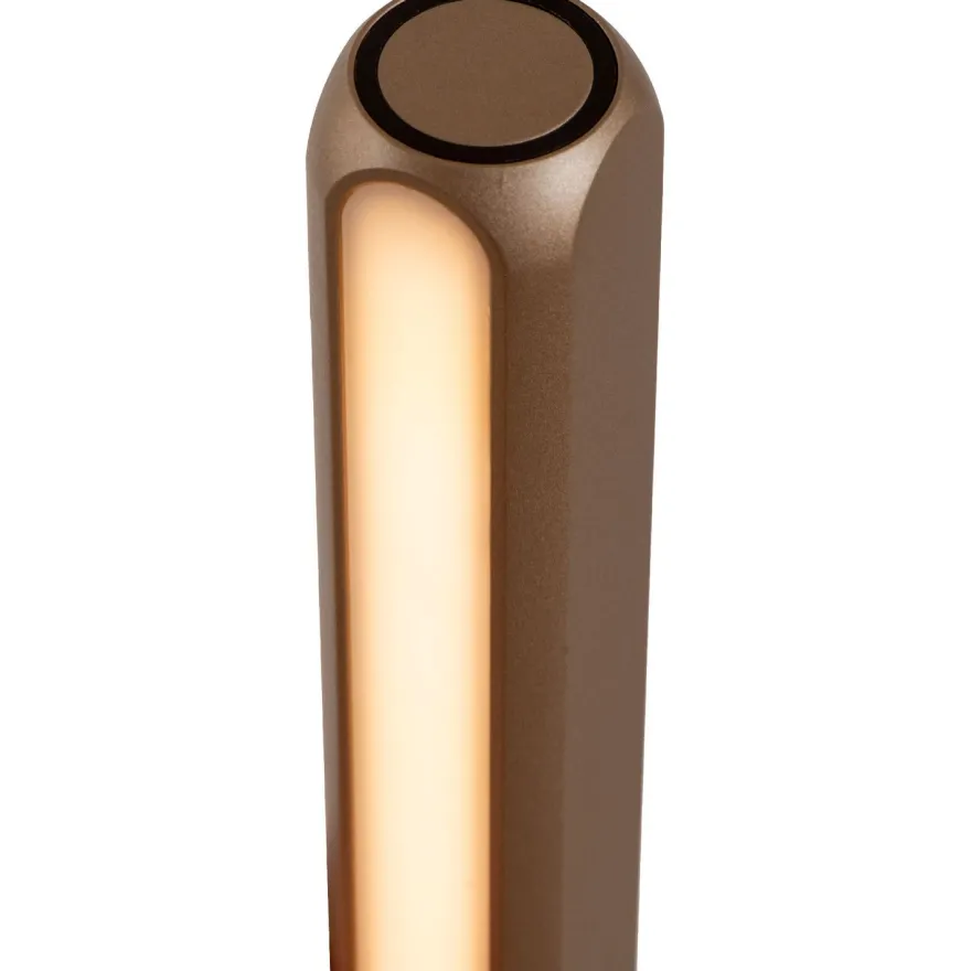 Lattiavalaisin Lucide Braga, Ø30cm, IP20, 22W, ruskea