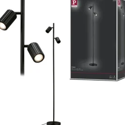 Lattiavalaisin Paulmann Lirena 157.5 cm max. 2x7W, mattamusta
