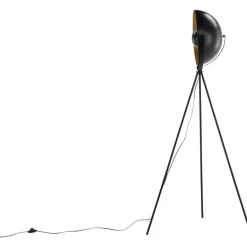 Lattiavalaisin Venture Home Search, 159cm, musta/messinki