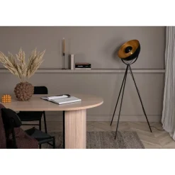 Lattiavalaisin Venture Home Search, 159cm, musta/messinki