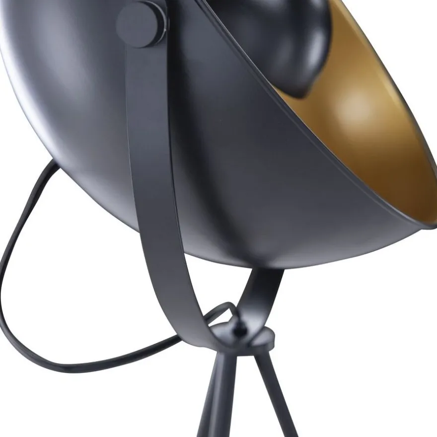 Lattiavalaisin Venture Home Search, 159cm, musta/messinki