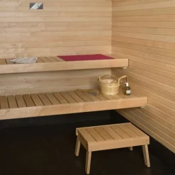 Laudepaketti Prosauna Basic 240, leveys max 2400mm, leppä, 53/53