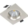 LED-alasvalo Eglo Saliceto, 2700K, harjattu teräs
