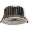 LED-alasvalo Ensto OPUS OPU30LWH, IP65, 3000lm, 840, valkoinen, karkaistulla lasikuvulla, ulkokäyttöön