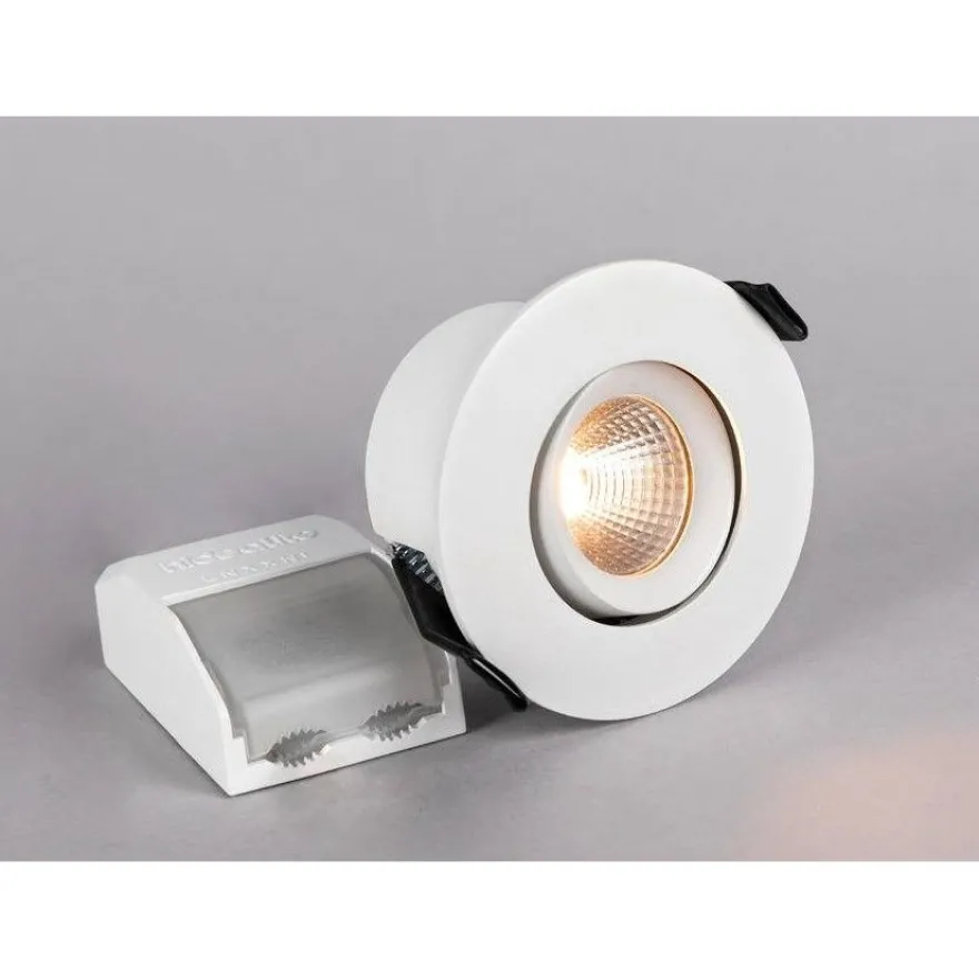 LED-alasvalo Hide-a-lite Optic S Quick ISO, 3000K, valkoinen