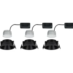 LED-alasvalo Paulmann Cole Ø88mm IP44 6W 470lm himmennettävä 2700K