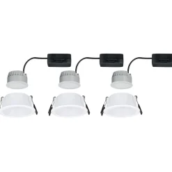 LED-alasvalo Paulmann Cole Ø88mm IP44 6W 470lm himmennettävä 2700K