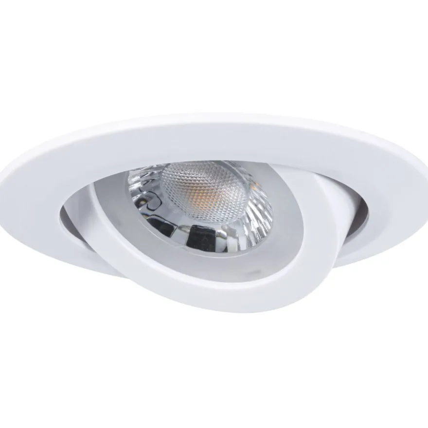 LED-alasvalo Paulmann Ø82mm kääntyvä 70° 4.8W 10x450lm 3000K valkoinen, eri määriä