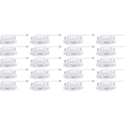 LED-alasvalo Paulmann Ø82mm kääntyvä 70° 4.8W 10x450lm 3000K valkoinen, eri määriä
