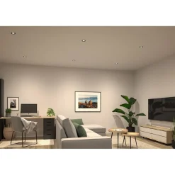 LED-alasvalo Paulmann Nova Coin Ø50mm 2.8W 505lm 4000K upotettava kirkas