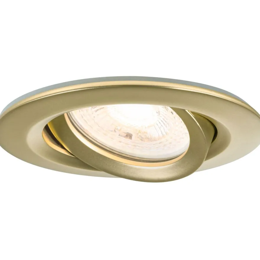 LED-alasvalo Paulmann Nova Plus IP65 Ø93mm 30° GU10 6W 460lm 2700K himmennettävä upotettava mattakulta 3kpl/pkt