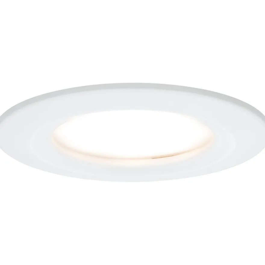 LED-Alasvalosetti Paulmann Nova, 3-osainen, himmennettävä, IP44, 2700K, eri värejä