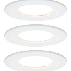 LED-Alasvalosetti Paulmann Nova, 3-osainen, himmennettävä, IP44, 2700K, eri värejä