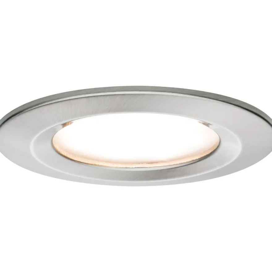 LED-Alasvalosetti Paulmann Nova, 3-osainen, himmennettävä, IP44, 2700K, eri värejä