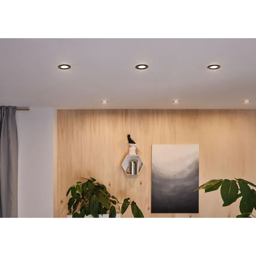 LED-Alasvalosetti Paulmann Nova, 3-osainen, himmennettävä, IP44, 2700K, eri värejä