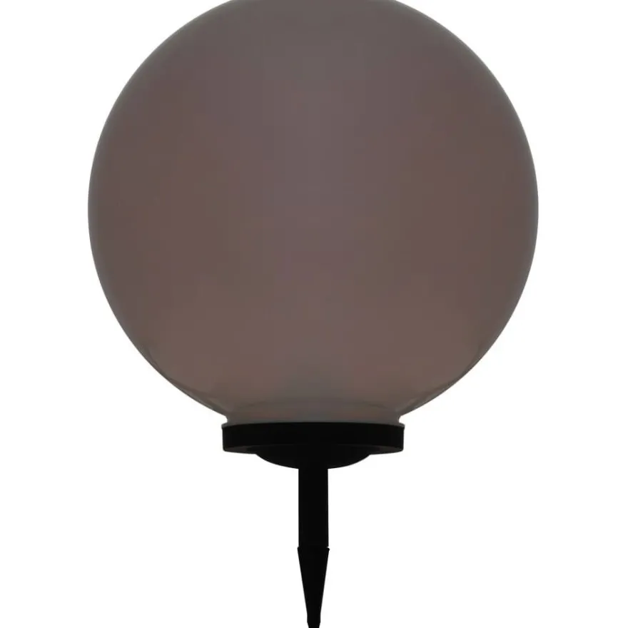 Led-aurinkokennovalaisin väriä vaihtava pyöreä 50 cm rgb