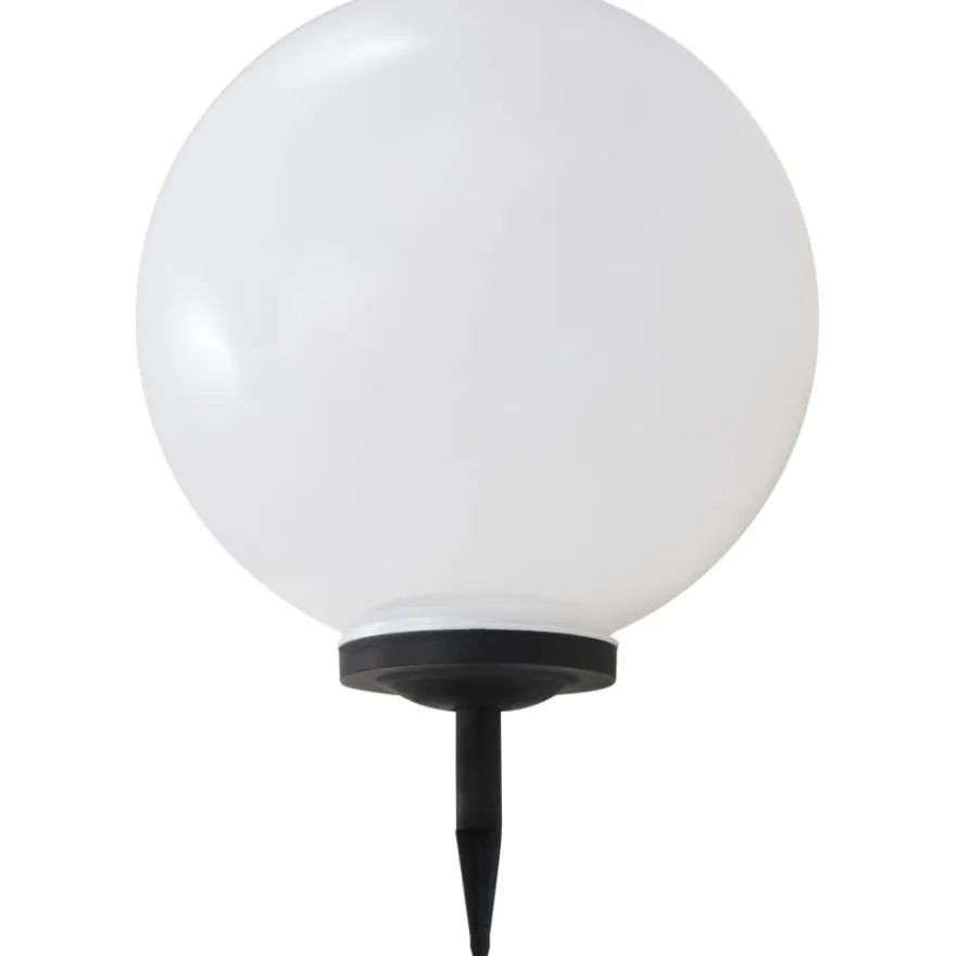 Led-aurinkokennovalaisin väriä vaihtava pyöreä 50 cm rgb