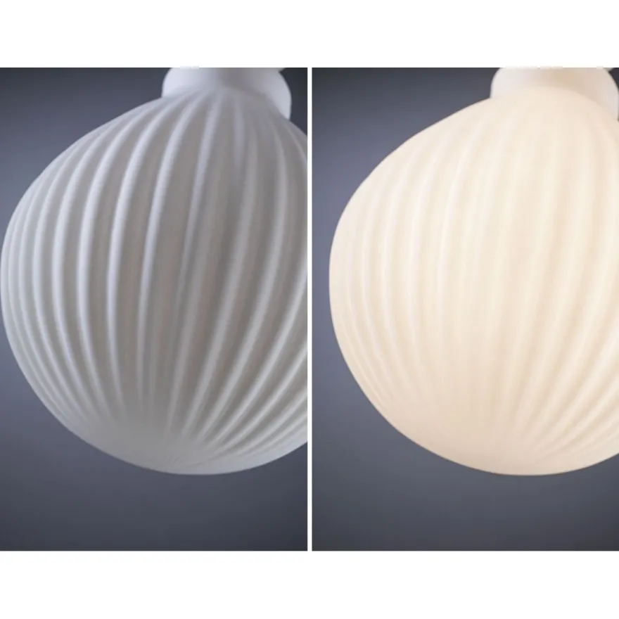 LED-filamenttilamppu Paulmann Lampion Globe, G125, E27, 400lm, 4.3W, 3000K, himmennettävä, valkoinen raita