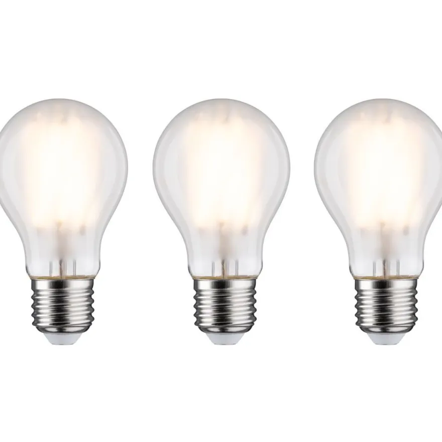 LED-filamenttilamppu Paulmann Pear, E27, 1055lm, 9W, 2700K, matta, 3kpl