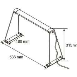 LED-kasvivalaisin Airam Verso, 14W/840 650lm 4000K