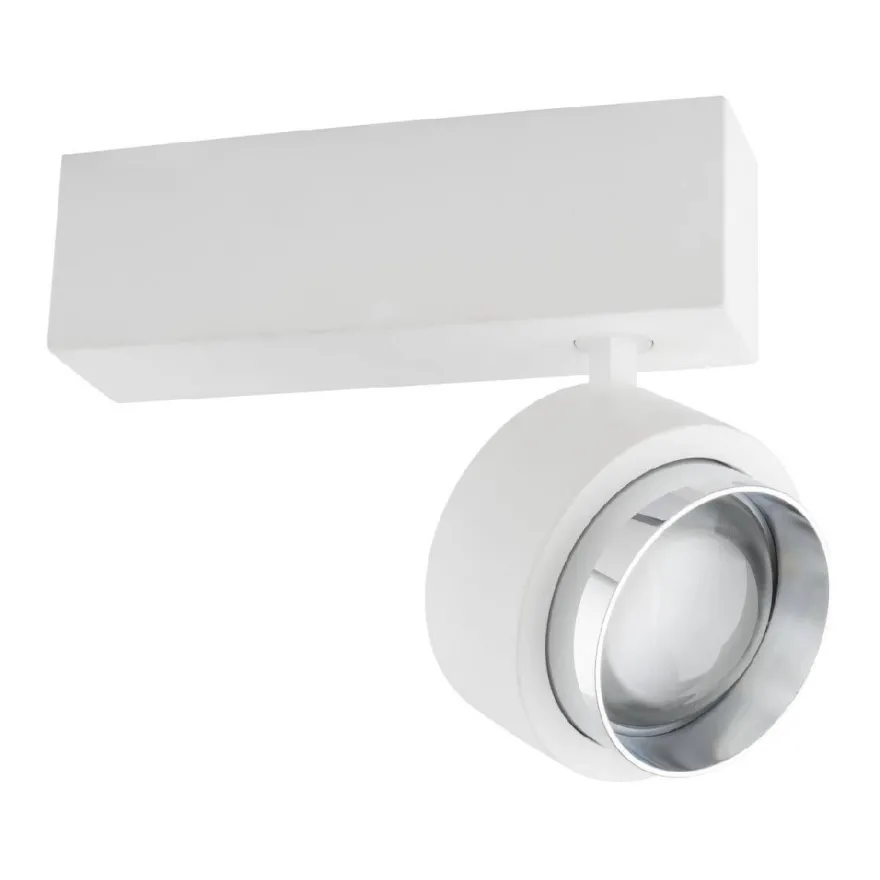 LED-kattospotti Globo Christine, 19x9.7cm, 10W, valkoinen
