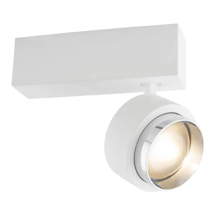 LED-kattospotti Globo Christine, 19x9.7cm, 10W, valkoinen