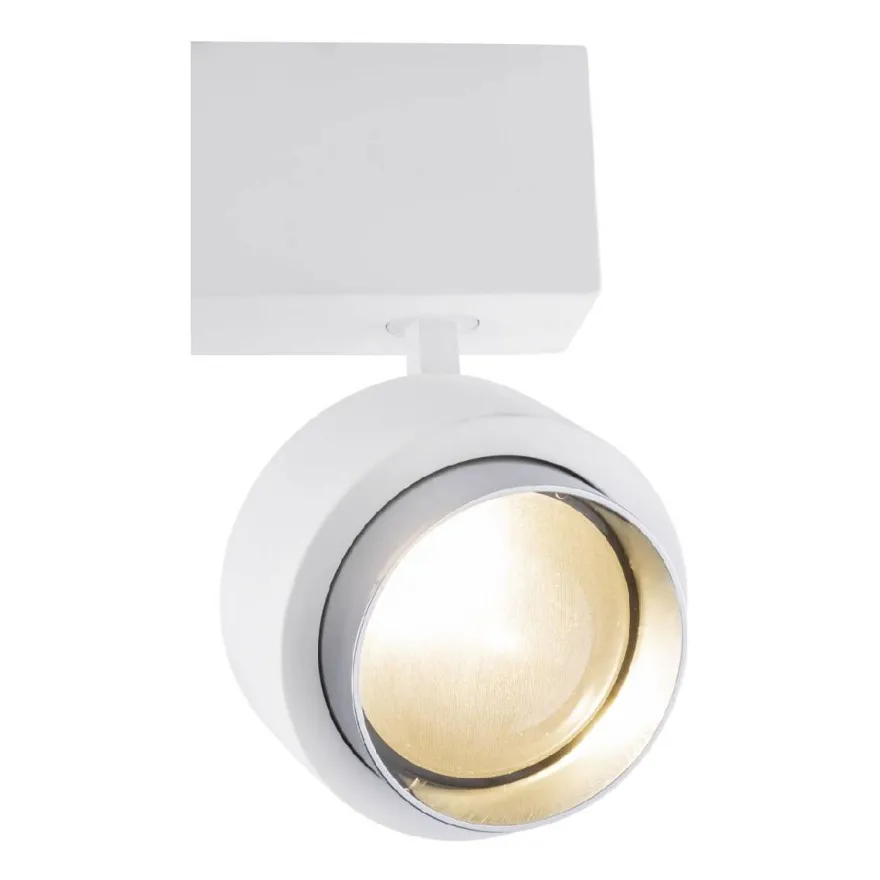 LED-kattospotti Globo Christine, 19x9.7cm, 10W, valkoinen