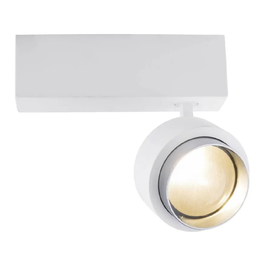 LED-kattospotti Globo Christine, 19x9.7cm, 10W, valkoinen