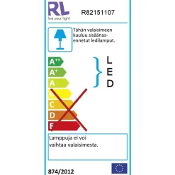 LED-kattospotti Trio Roubaix 115x100x100 mm harjattu teräs
