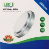 LED-kattovalaisin LED Energie, 3000K, alumiinikehys, hopea, eri kokoja
