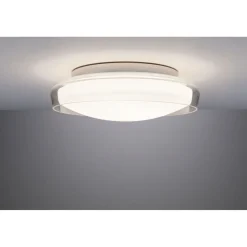 LED-kattovalaisin Paulmann Luena, 35cm, IP44, 3000K, kromi
