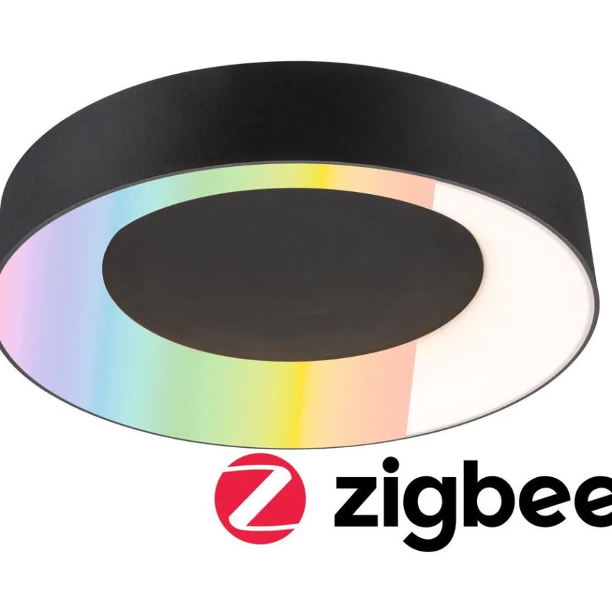 LED-kattovalaisin Paulmann Smart Home Zigbee 3.0 Casca, Ø40cm, IP44, RGBW+, 1750lm, 230V, 20W, himmennettävä