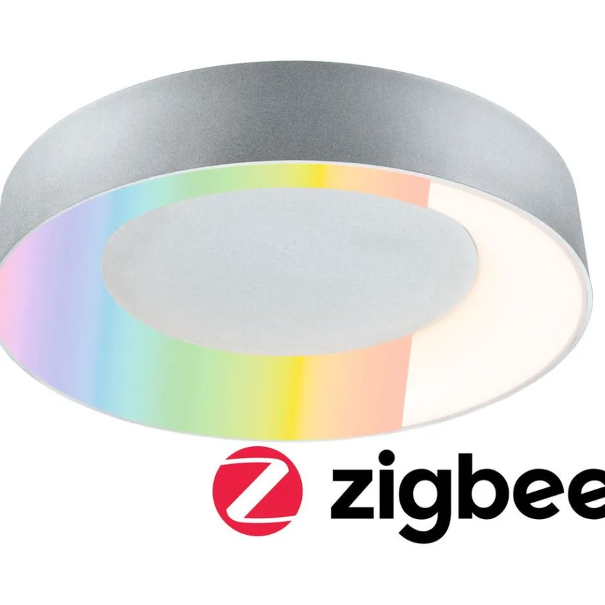 LED-kattovalaisin Paulmann Smart Home Zigbee 3.0 Casca, Ø40cm, IP44, RGBW+, 1750lm, 230V, 20W, himmennettävä
