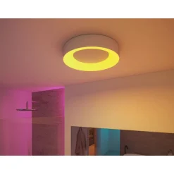 LED-kattovalaisin Paulmann Smart Home Zigbee 3.0 Casca, Ø40cm, IP44, RGBW+, 1750lm, 230V, 20W, himmennettävä
