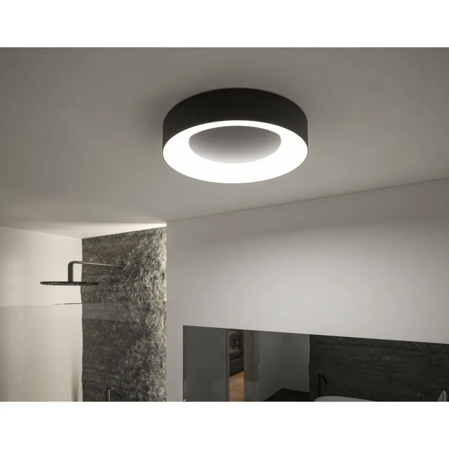 LED-kattovalaisin Paulmann Smart Home Zigbee 3.0 Casca, Ø40cm, IP44, RGBW+, 1750lm, 230V, 20W, himmennettävä