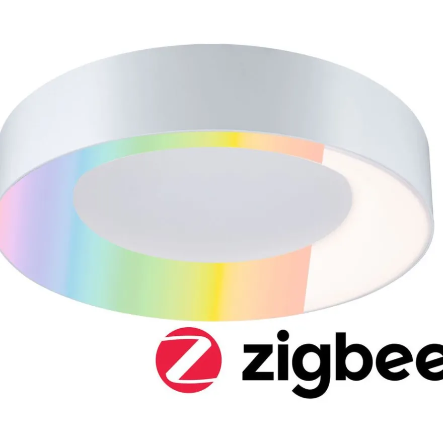 LED-kattovalaisin Paulmann Smart Home Zigbee 3.0 Casca, Ø40cm, IP44, RGBW+, 1750lm, 230V, 20W, himmennettävä