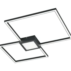 LED-kattovalaisin Trio Hydra, 65x65cm, antrasiitti