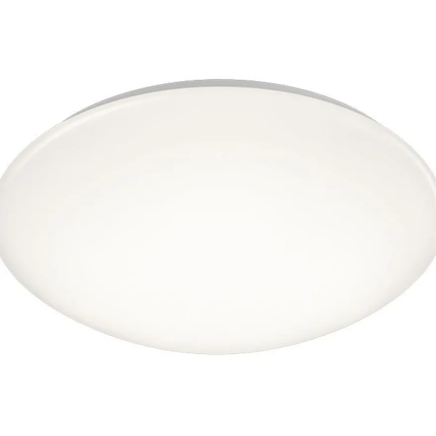 LED-kattovalaisin Trio Paolo H2O, IP44, 3000K, valkoinen
