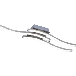 LED-kattovalaisin Trio Route, 70x560x120mm, harjattu teräs