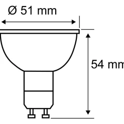 LED-kohdelamppu Paulmann Reflector, GU10, 460lm, 7W, 2700K, himmennettävä, eri värejä