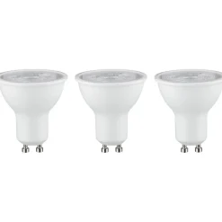 LED-kohdelamppu Paulmann Reflector, GU10, 250lm, 3.5W, 4000K, mattavalkoinen, 3kpl