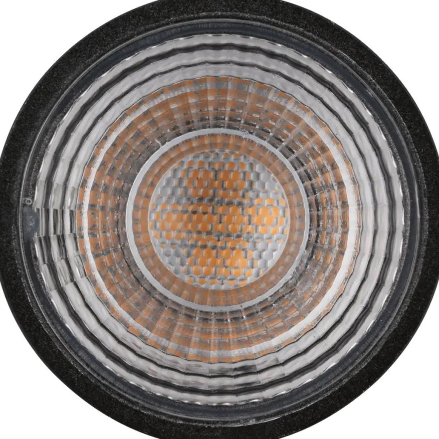 LED-kohdelamppu Paulmann 12V, GU5.3, 445lm, 6W, 3000K, himmennettävä, mattamusta