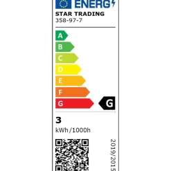 LED-kohdelamppu Star Trading R50 Reflector 358-97-7, Ø50x79mm, E14, 2.5W, 2700K, 170lm