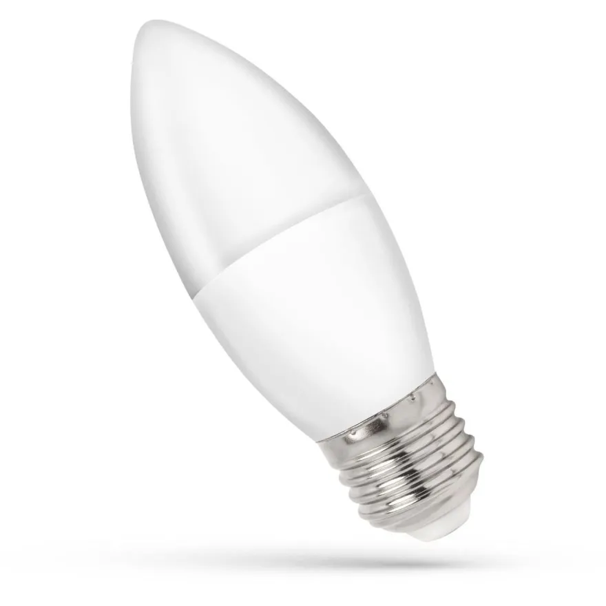 LED-kynttilälamppu Spectrum E27 4W 230V, eri värilämpötiloja