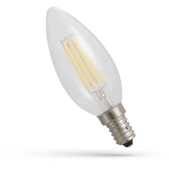 LED-kynttilälamppu Spectrum E14 4W 230V 2700K kirkas