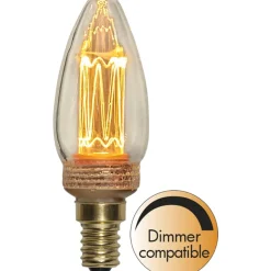 LED-kynttilälamppu Star Trading New Generation Classic 349-01-1, Ø35x103mm, E14, kirkas, 2.3W, 1800K, 70lm