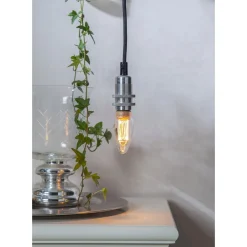 LED-kynttilälamppu Star Trading New Generation Classic 349-01-1, Ø35x103mm, E14, kirkas, 2.3W, 1800K, 70lm