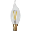LED-kynttilälamppu Star Trading Soft Glow 353-08-1, Ø35x115mm, E14, kirkas, 0.5W, 2100K, 30lm